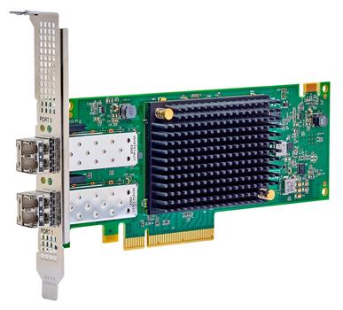LENOVO ThinkSystem Emulex LPe36002 - Host bus adapter - PCIe 4.0 x8 low profile - 64Gb Fibre Channel Gen 7 (Short Wave) x 2 - for ThinkStation P920 Rack, ThinkSystem SR650, SR650 V2, SR665, SR850 V2, (4XC7A77485)