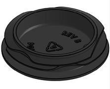 ERGONOMIC SOLUTIONS SP2 End Cap with SpacePole 