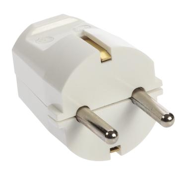 Nordic Quality E: ZO Contact grounded round angled, D-marked, insulated relief bracke (222303)