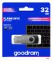 GOODRAM UTS3, 32 GB, USB 3.0 (3.1 Gen 1), Type-A, 60 MB/s, Svirvel, Sort (UTS3-0320K0R11)
