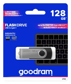 GOODRAM Uts3 Usb Flash Drive 128 Gb  (UTS3-1280K0R11)