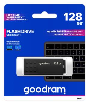 GOODRAM Ume3 Usb Flash Drive 128 Gb  (UME3-1280K0R11)