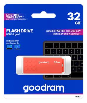 GOODRAM Ume3 Usb Flash Drive 32 Gb (UME3-0320O0R11)