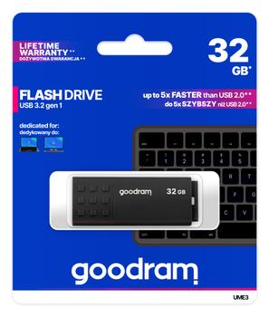 GOODRAM Ume3 Usb Flash Drive 32 Gb (UME3-0320K0R11)