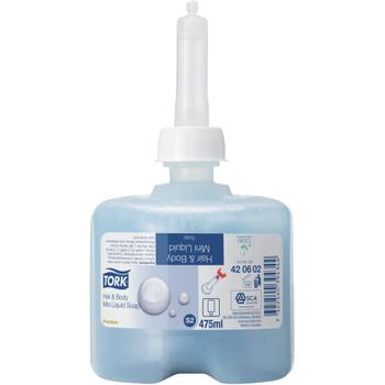 TORK S2 mini suihkusaippua 450ml vaalean sininen 8pll (420602)
