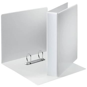 ESSELTE Essentials Presentation Ring Binder Polypropylene 2 D-Ring A4 40mm Rings White (Pack 10) 49739 DD (49739)