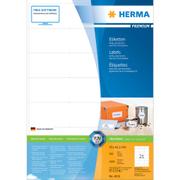 Herma Premium - Papir - matt - permanent selv-adhesiv - hvit - 70 x 42.3 mm 4200 etikett(er) (200 ark x 21) laminerte etiketter