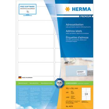 HERMA S.P. 100  99X38mm (100) (4678)