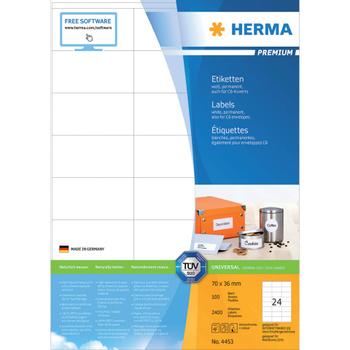 HERMA S.P. 100 70X36mm (100) (4453)