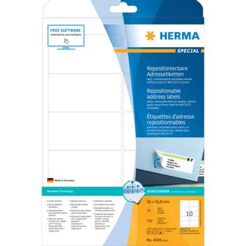 HERMA S.P.25 96X50,8 RM (25) (4349)