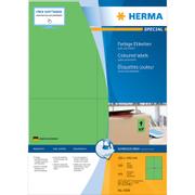 Herma Special - Papir - matt - permanent selv-adhesiv - grønn - A6 (105 x 148 mm) 400 etikett(er) (100 ark x 4) merkelapper