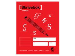 EMO Skrivebok 17x21 80g 24bl 10mm linj m.lin