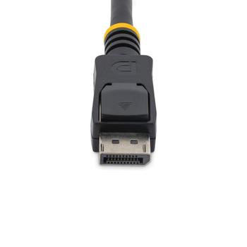 STARTECH 35 FT DISPLAYPORT CABLE WITH LATCHES - M/M CABL (DISPLPORT35L)
