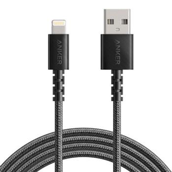 ANKER POWERLINE SELECT+ USB-A TO LIGHTNING CABLE 6FT BLACK C89 ACCS (A8013H12)