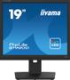 IIYAMA a ProLite B1980D-B5 - LED monitor - 19" - 1280 x 1024 @ 60 Hz - TN - 250 cd/m² - 1000:1 - 5 ms - DVI, VGA - matte black