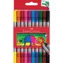 FABER-CASTELL Tusj FABER CASTELL dobbel spiss (10)