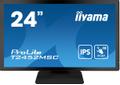 IIYAMA 24 Bonded PCAP 10P Touch 1920x1080 IPS-panel Flat Bezel Free Glass Front HDMI Displayport 360