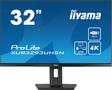IIYAMA a ProLite XUB3293UHSN-B5 - LED monitor - 32" (31.5" viewable) - 3840 x 2160 4K @ 60 Hz - IPS - 350 cd/m² - 1000:1 - 4 ms - HDMI, DisplayPort, USB-C - speakers - matte black