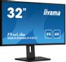 IIYAMA a ProLite XB3288UHSU-B5 - LED monitor - 32" (31.5" viewable) - 3840 x 2160 4K @ 60 Hz - VA - 300 cd/m² - 3000:1 - 3 ms - 2xHDMI, DisplayPort - speakers - matte, black