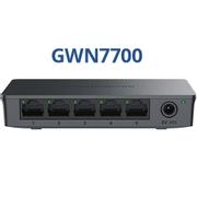 GRANDSTREAM Unmanaged Network Switch, 5x GbE RJ45, plastic case, 5V/0.6A PSU
