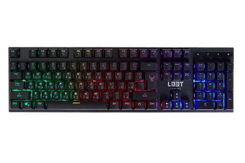 L33T OSEBERG Semi-Mechanical Gaming Keyboard w.Rainbow (AR) (OSEBERG ARABIC)