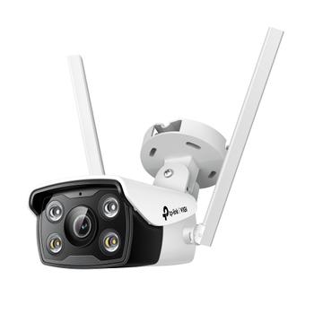 TP-LINK 4MP Outdoor Full-Color Wi-Fi Bullet Network Camera
SPEC:2.4G 150Mbps, 2*2 MIMO, H.265+/ H.265/ H.264+/ H.264,  1/3" Progressive Scan CMOS, Color/ 0.005 Lux@F1.6, 0 Lux with IR/White Light, 25fps/ 30fps ( 25 (VIGI C340-W(4mm))