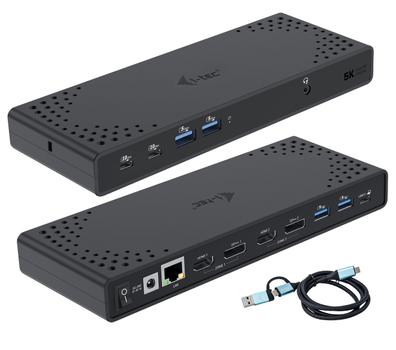 I-TEC USB-A/-C TB DUAL DOCK DUAL DISPLAY DOCK PD 100W ACCS (CADUA4KDOCKPDL2)