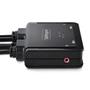 STARTECH 2-Port Hybrid USB-C DisplayPort Cable KVM Switch 4K 60Hz Compact KVM with 6ft/1.8m USB-A & 4ft/1.2m USB-C Integrated Ca (C2-D46-UAC-CBL-KVM)
