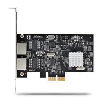 STARTECH 2-Port 2.5G NBASE-T PCIe Network Card Computer Network Card Interface Intel I225-V MultiGigabit NIC Dual Desktop Ethern (PR22GI-NETWORK-CARD)