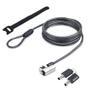 STARTECH Nano Laptop Cable Lock 6ft Anti-Theft Keyed Lock Security Cable Locks Nano Slot Notebooks Steel Cable Lock For Laptop (NANOK-LAPTOP-LOCK)