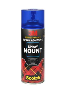 3M Spraylim 3M spray mount blå 400ml flytbar (12) (7100296969)