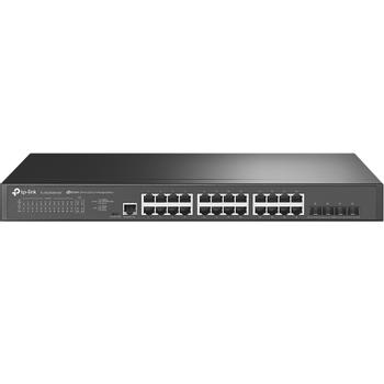 TP-LINK 2.5 Gbps Speeds: 24  2.5 Gbps RJ45 ports offer high-speed and reliable connections to other switches and devices.
10G Lightning-Fast Uplink: 4  10 Gbps SFP+ slots enable high-bandwidth connectivity an (TL-SG3428X-M2)