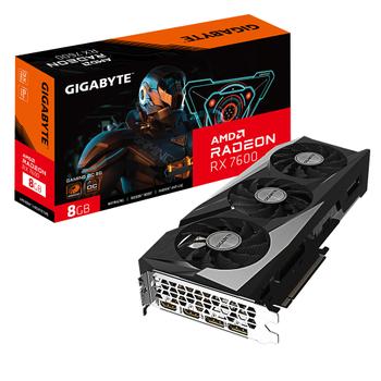 GIGABYTE Radeon RX 7600 GAMING OC 8GB (GV-R76GAMING OC-8GD)