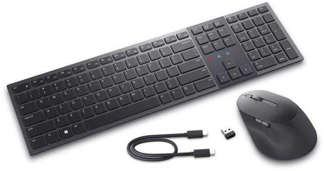 DELL Premier Collaboration Keyboard and Mouse - KM900 - US International (QWERTY) (KM900-GR-INT)