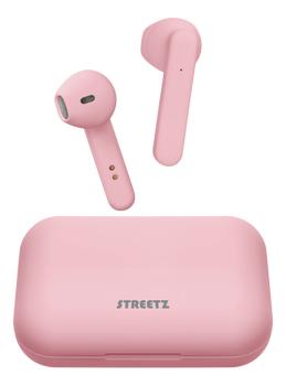 STREETZ True Wireless Stereo Bluetooth Headphones - Pink (TWS-106)