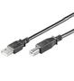 GOOBAY USB 2.0 Hi-Speed Cable, black<br>USB 2.0 male (type A) > USB 2.0 male (type B)