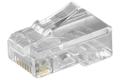Goobay RJ45 Modular Plug. F/FlatCables. 8/8. Factory Sealed
