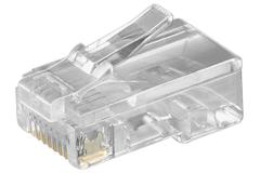 GOOBAY RJ45 Modular Plug. F/FlatCables. 8/8. Factory Sealed