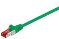 GOOBAY Patchk. CAT6 SSTP RJ45 gn 7,5m