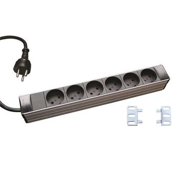 RETEX Aluminium Pdu 6-Way K Outlet. (24155016)