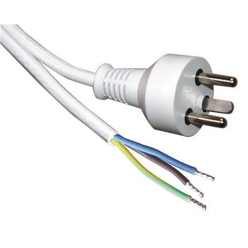 ROLINE Power Cable Open End. K Plug. White. 2.0m (30169009)