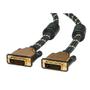 ROLINE GOLD DVI-D 24+1 Dual Link Cable, Black 10m