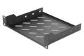 DIGITUS Dn-10-tray-2 Rack Shelf 1U 10" Black