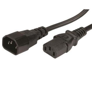 ROLINE Power Cable C14 to C13. Black. 0.5m (30159009)