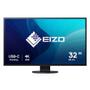 EIZO FlexScan EV3285-BK - With FlexStand - LED-skärm - 31.5" - 3840 x 2160 4K - IPS - 350 cd/m² - 1300:1 - 5 ms - 2xHDMI, DisplayPort,  USB-C - högtalare - svart (EV3285-BK)