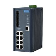 ADVANTECH 8FE + 4SFP Managed Ethernet 