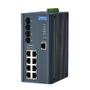 ADVANTECH 8FE + 4SFP Managed Ethernet