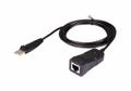 ATEN USB to RS-232 (RJ-45, 1,2m) Adapter (Cat 5 up, to 15m)