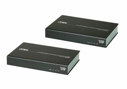 ATEN Video-Extender,  70/ 100mtr.,  HDMI, USB, Sender/ Empfänger-Set,  (VE813A)