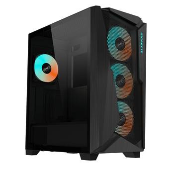 GIGABYTE C301 Glass Midi Tower Black (GB-C301G V2)